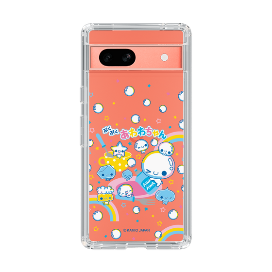 スリムプロテクションケース［ ぷくぷくあわわちゃん - しゃぼんだま ］