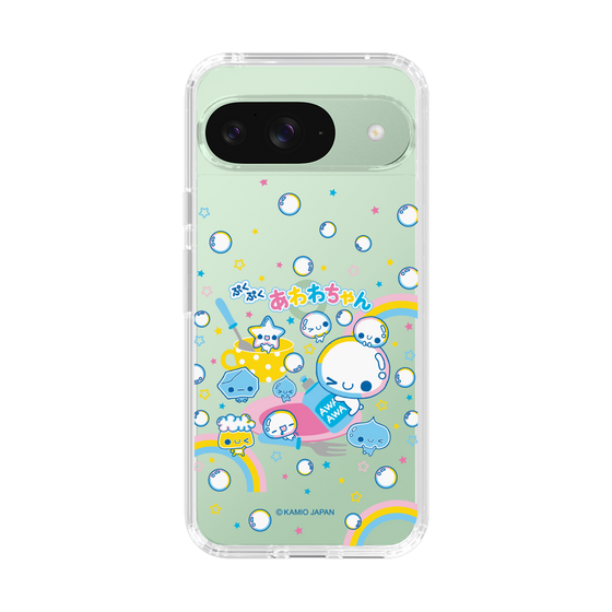 スリムプロテクションケース［ ぷくぷくあわわちゃん - しゃぼんだま ］