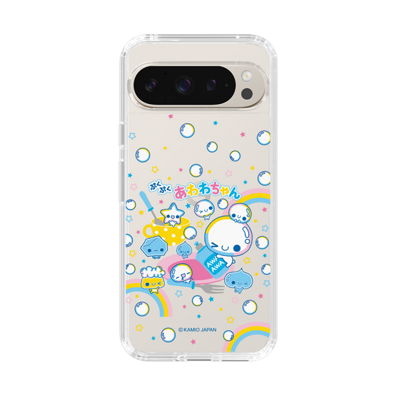 スリムプロテクションケース［ ぷくぷくあわわちゃん - しゃぼんだま ］