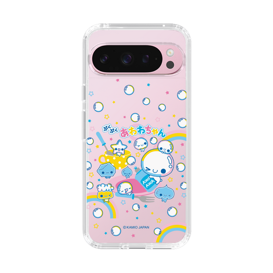 スリムプロテクションケース［ ぷくぷくあわわちゃん - しゃぼんだま ］