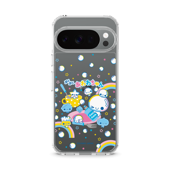 スリムプロテクションケース［ ぷくぷくあわわちゃん - しゃぼんだま ］