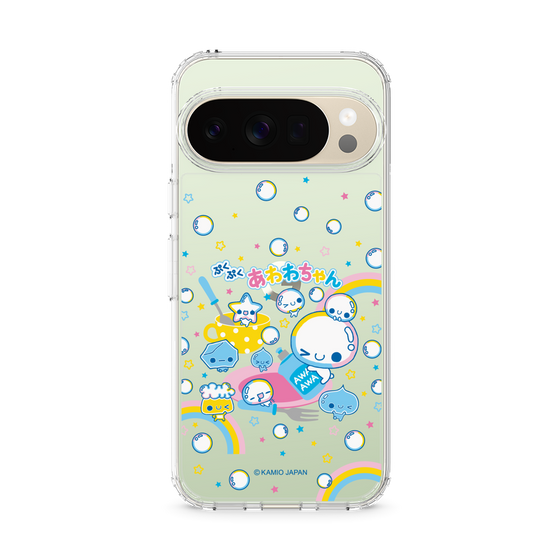 スリムプロテクションケース［ ぷくぷくあわわちゃん - しゃぼんだま ］