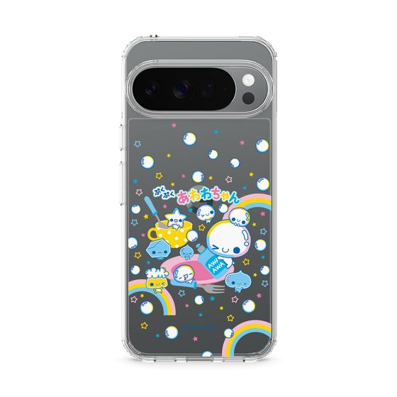 スリムプロテクションケース［ ぷくぷくあわわちゃん - しゃぼんだま ］