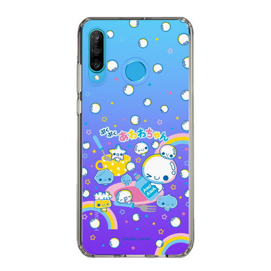 スリムプロテクションケース［ ぷくぷくあわわちゃん - しゃぼんだま ］