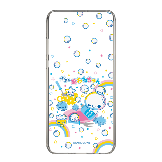 スリムプロテクションケース［ ぷくぷくあわわちゃん - しゃぼんだま ］