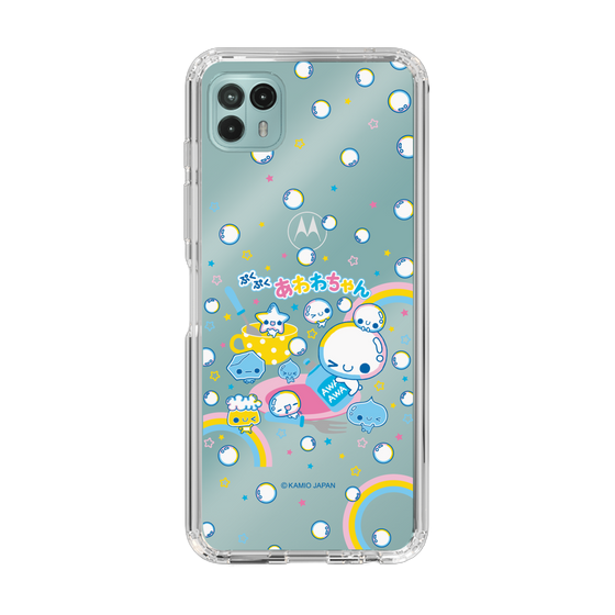 スリムプロテクションケース［ ぷくぷくあわわちゃん - しゃぼんだま ］