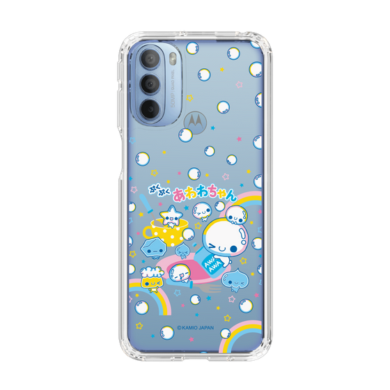 スリムプロテクションケース［ ぷくぷくあわわちゃん - しゃぼんだま ］