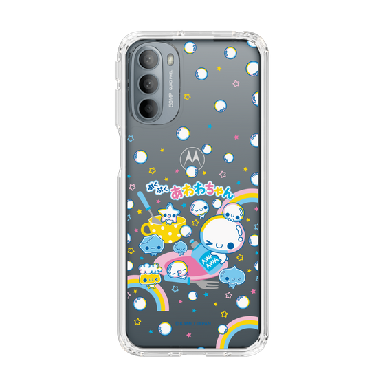 スリムプロテクションケース［ ぷくぷくあわわちゃん - しゃぼんだま ］