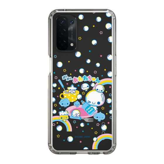 スリムプロテクションケース［ ぷくぷくあわわちゃん - しゃぼんだま ］
