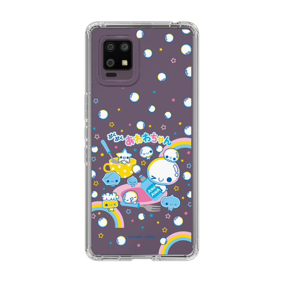 スリムプロテクションケース［ ぷくぷくあわわちゃん - しゃぼんだま ］