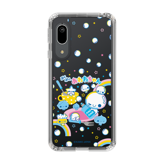 スリムプロテクションケース［ ぷくぷくあわわちゃん - しゃぼんだま ］