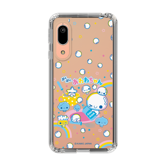 スリムプロテクションケース［ ぷくぷくあわわちゃん - しゃぼんだま ］
