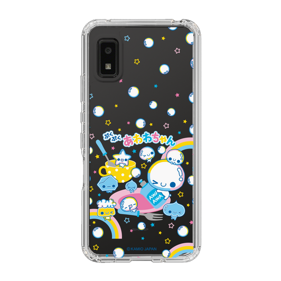 スリムプロテクションケース［ ぷくぷくあわわちゃん - しゃぼんだま ］