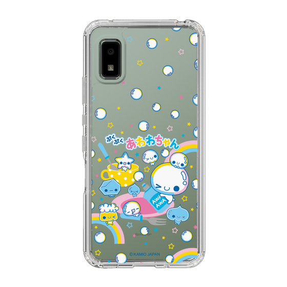 スリムプロテクションケース［ ぷくぷくあわわちゃん - しゃぼんだま ］