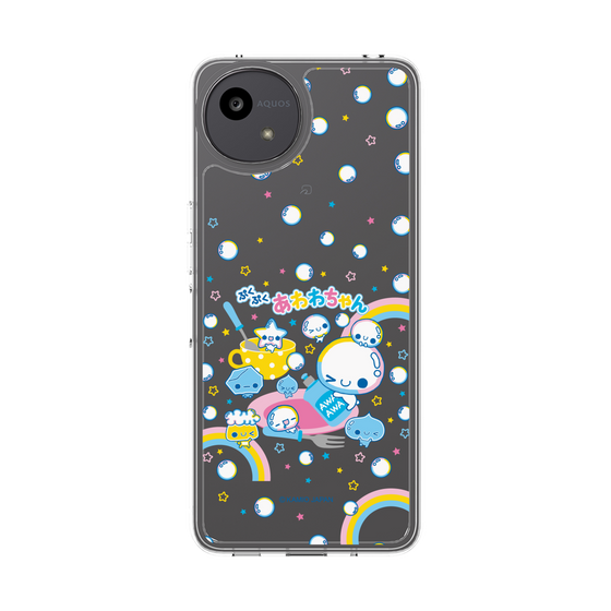 スリムプロテクションケース［ ぷくぷくあわわちゃん - しゃぼんだま ］