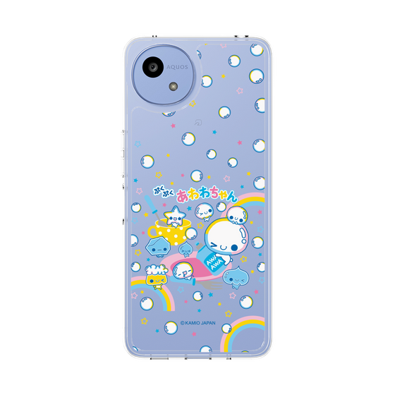 スリムプロテクションケース［ ぷくぷくあわわちゃん - しゃぼんだま ］
