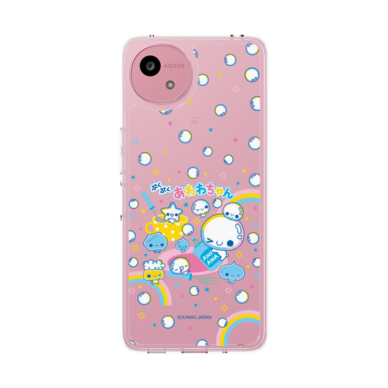 スリムプロテクションケース［ ぷくぷくあわわちゃん - しゃぼんだま ］