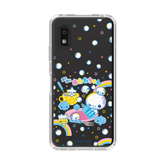 スリムプロテクションケース［ ぷくぷくあわわちゃん - しゃぼんだま ］