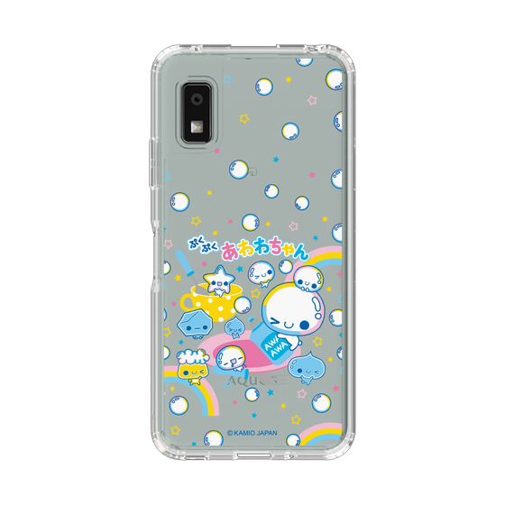 スリムプロテクションケース［ ぷくぷくあわわちゃん - しゃぼんだま ］
