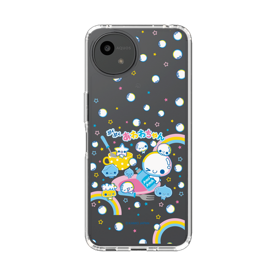 スリムプロテクションケース［ ぷくぷくあわわちゃん - しゃぼんだま ］