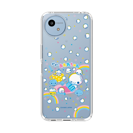 スリムプロテクションケース［ ぷくぷくあわわちゃん - しゃぼんだま ］