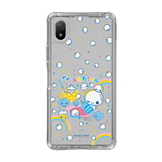 スリムプロテクションケース［ ぷくぷくあわわちゃん - しゃぼんだま ］