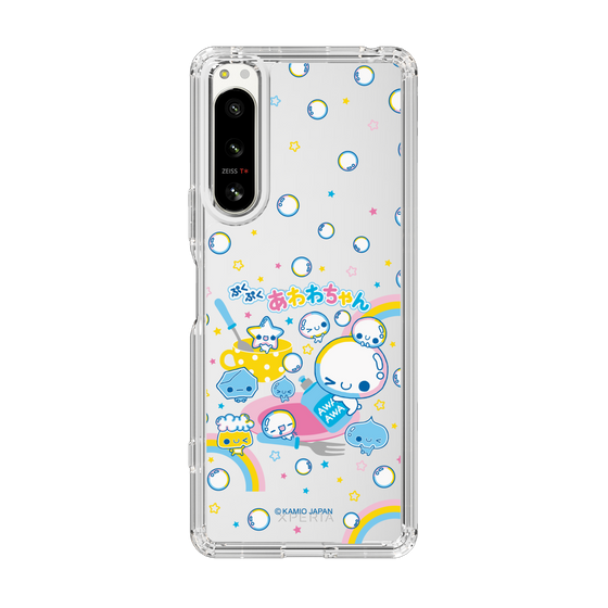 スリムプロテクションケース［ ぷくぷくあわわちゃん - しゃぼんだま ］