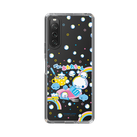 スリムプロテクションケース［ ぷくぷくあわわちゃん - しゃぼんだま ］