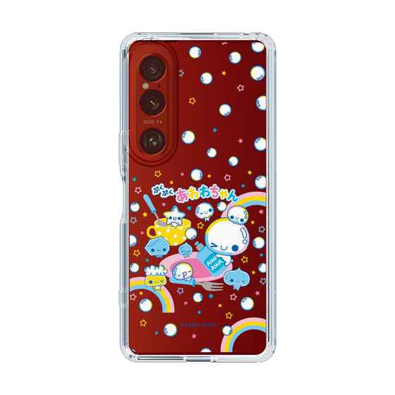 スリムプロテクションケース［ ぷくぷくあわわちゃん - しゃぼんだま ］