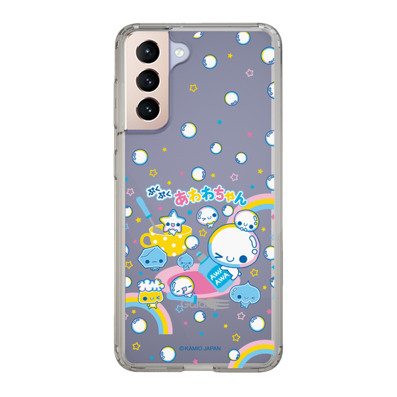 スリムプロテクションケース［ ぷくぷくあわわちゃん - しゃぼんだま ］