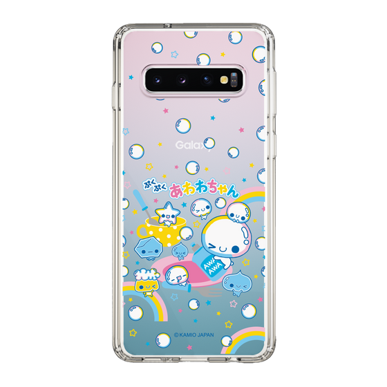 スリムプロテクションケース［ ぷくぷくあわわちゃん - しゃぼんだま ］