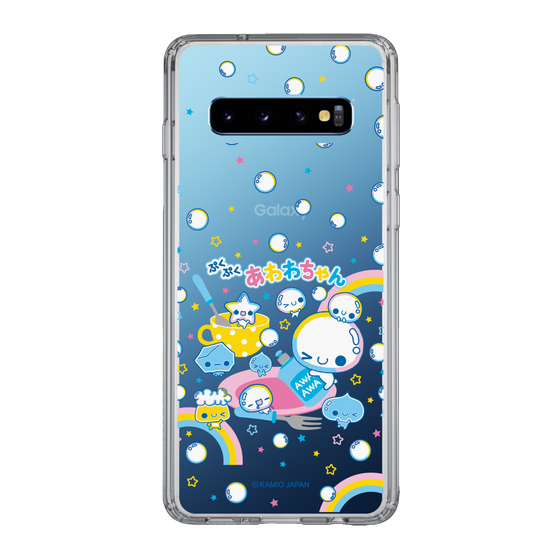 スリムプロテクションケース［ ぷくぷくあわわちゃん - しゃぼんだま ］