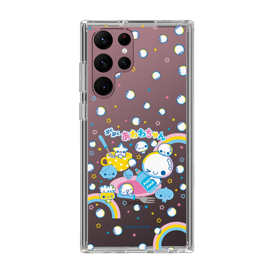 スリムプロテクションケース［ ぷくぷくあわわちゃん - しゃぼんだま ］