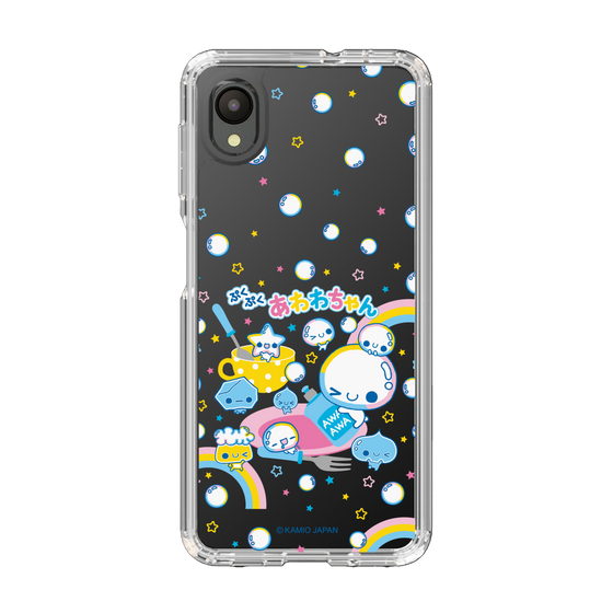スリムプロテクションケース［ ぷくぷくあわわちゃん - しゃぼんだま ］