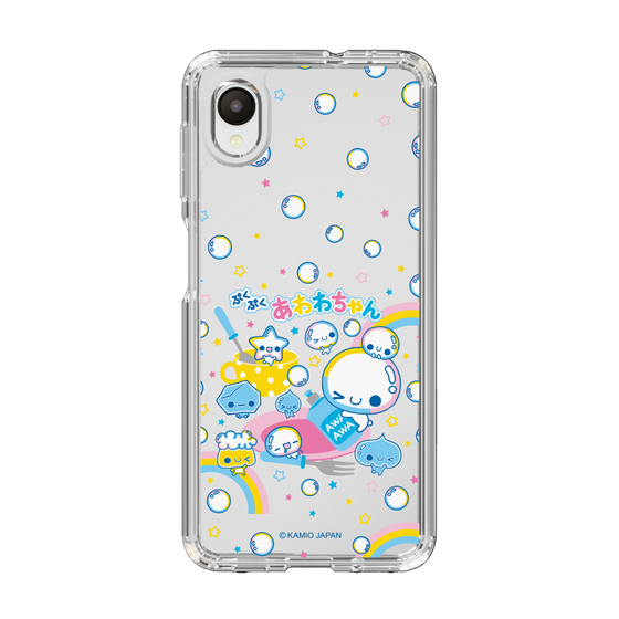 スリムプロテクションケース［ ぷくぷくあわわちゃん - しゃぼんだま ］