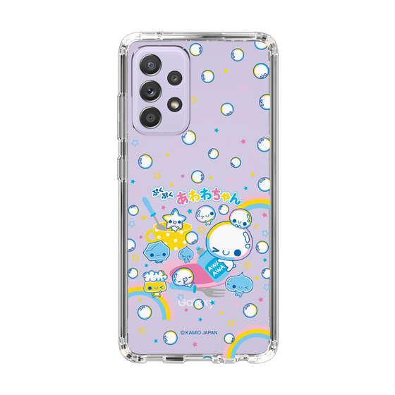 スリムプロテクションケース［ ぷくぷくあわわちゃん - しゃぼんだま ］