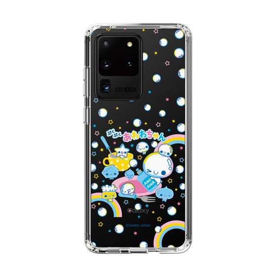 スリムプロテクションケース［ ぷくぷくあわわちゃん - しゃぼんだま ］