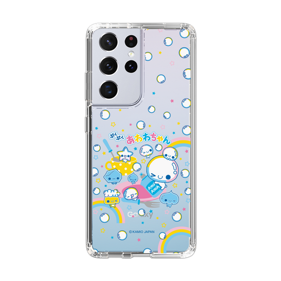 スリムプロテクションケース［ ぷくぷくあわわちゃん - しゃぼんだま ］