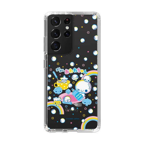 スリムプロテクションケース［ ぷくぷくあわわちゃん - しゃぼんだま ］
