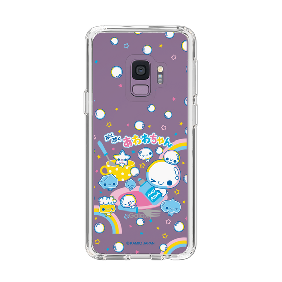 スリムプロテクションケース［ ぷくぷくあわわちゃん - しゃぼんだま ］