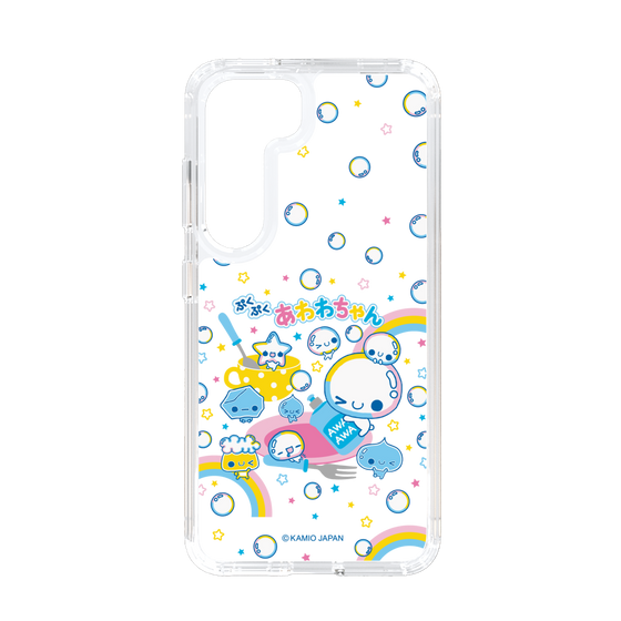 スリムプロテクションケース［ ぷくぷくあわわちゃん - しゃぼんだま ］