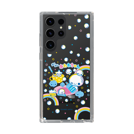スリムプロテクションケース［ ぷくぷくあわわちゃん - しゃぼんだま ］