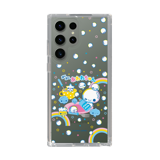 スリムプロテクションケース［ ぷくぷくあわわちゃん - しゃぼんだま ］