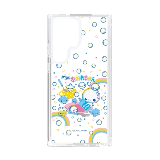 スリムプロテクションケース［ ぷくぷくあわわちゃん - しゃぼんだま ］