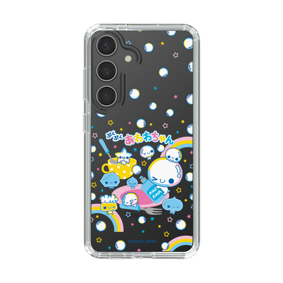 スリムプロテクションケース［ ぷくぷくあわわちゃん - しゃぼんだま ］