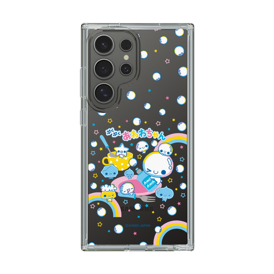 スリムプロテクションケース［ ぷくぷくあわわちゃん - しゃぼんだま ］