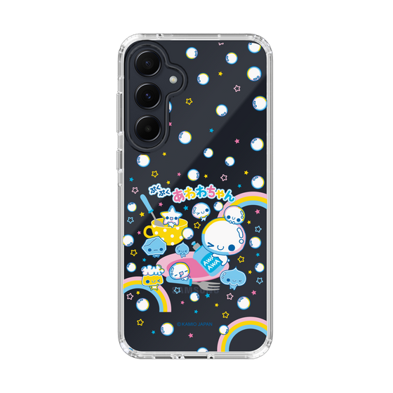 スリムプロテクションケース［ ぷくぷくあわわちゃん - しゃぼんだま ］