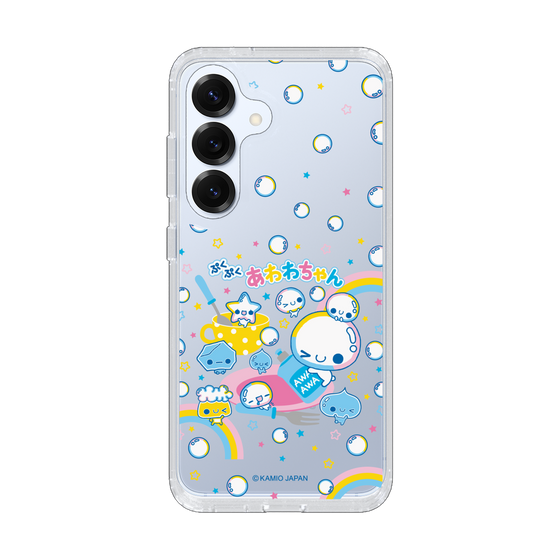 スリムプロテクションケース［ ぷくぷくあわわちゃん - しゃぼんだま ］