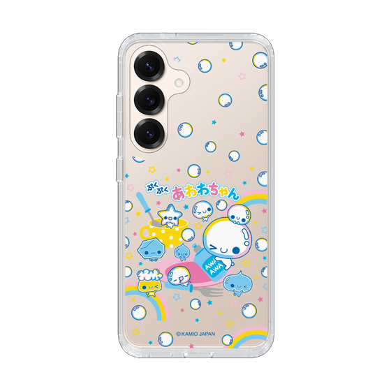 スリムプロテクションケース［ ぷくぷくあわわちゃん - しゃぼんだま ］