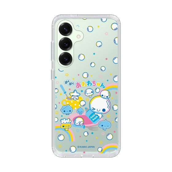 スリムプロテクションケース［ ぷくぷくあわわちゃん - しゃぼんだま ］